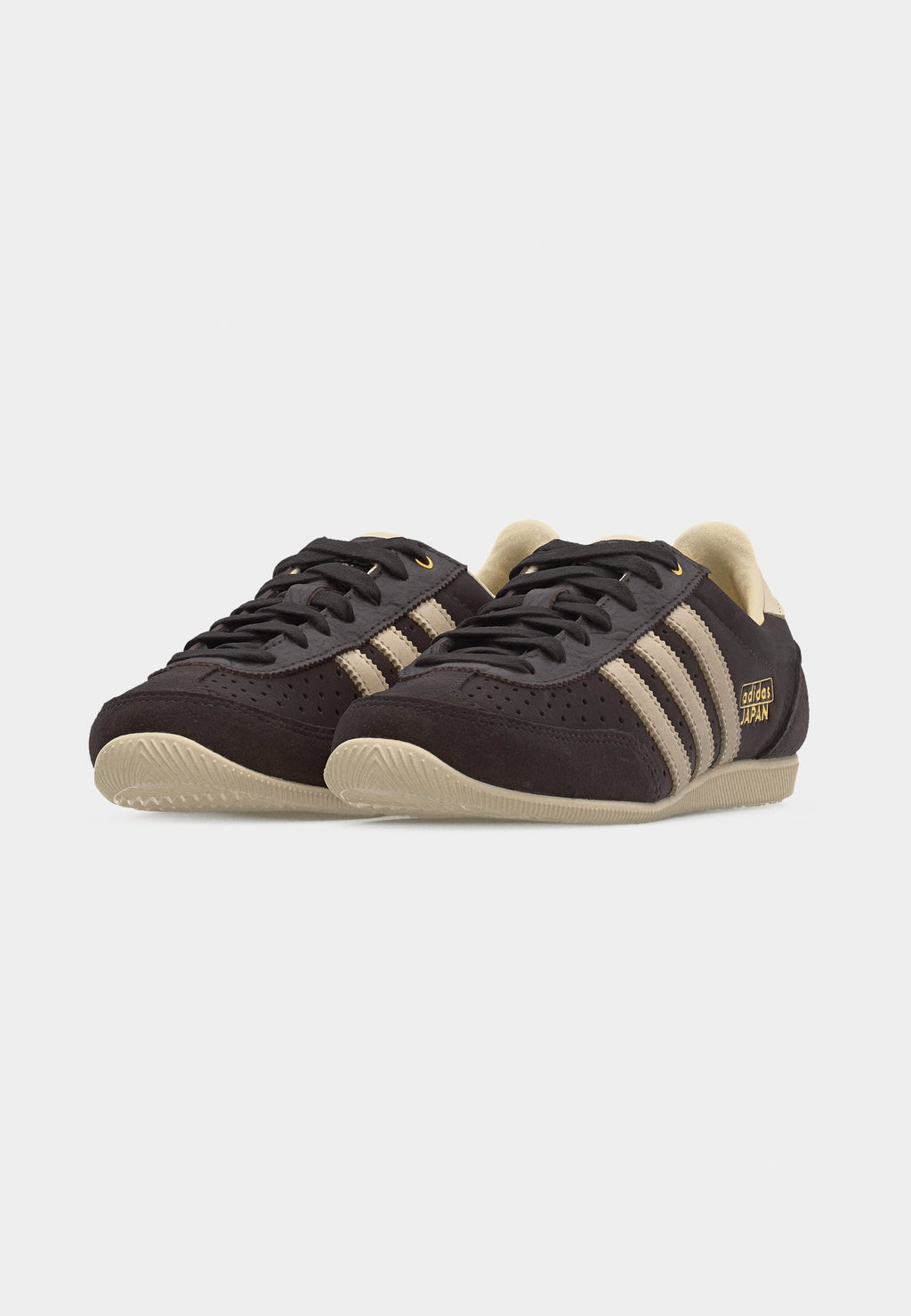 JAPAN - Trainers - aurora coffee/cream white/gold-coloured metallic