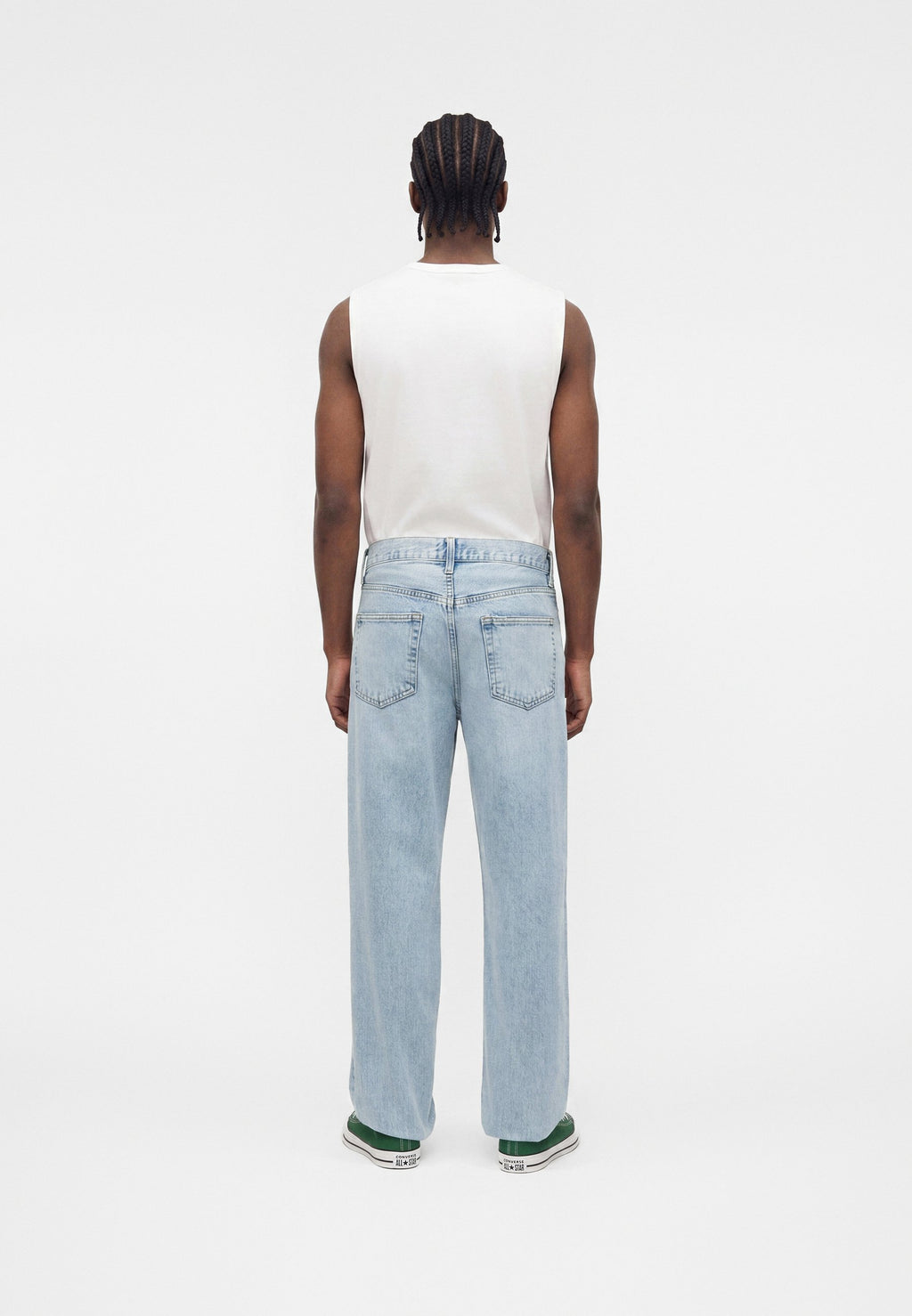 RELAXED FIT  - Relaxed fit jeans - light blue denim