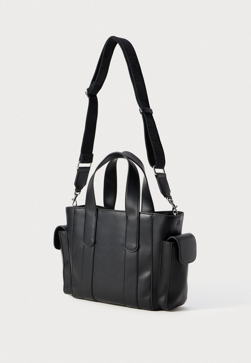 Handbag - black/old silver-coloured