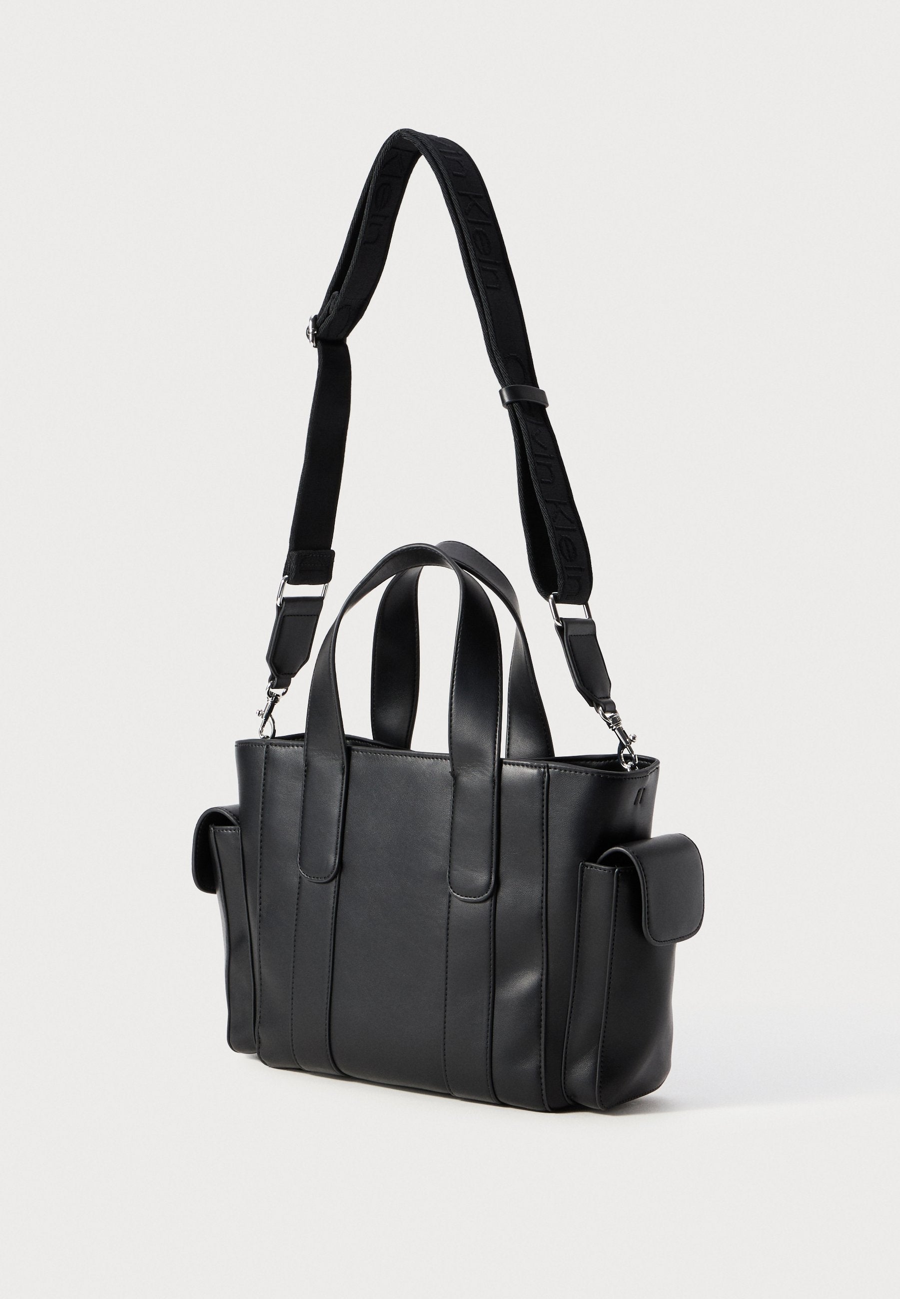 Handbag - black/old silver-coloured