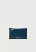 PORTE-CARTES ZIPPÉ - Portefeuille - bleu