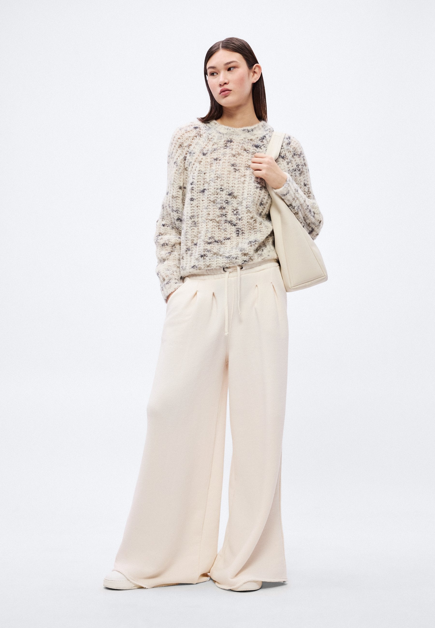 ELENYX - Tracksuit bottoms - open white