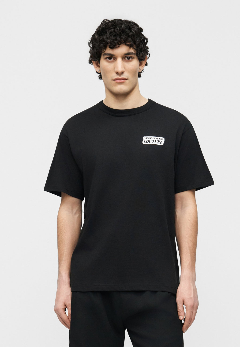 SQUARE - Basic T-shirt - black