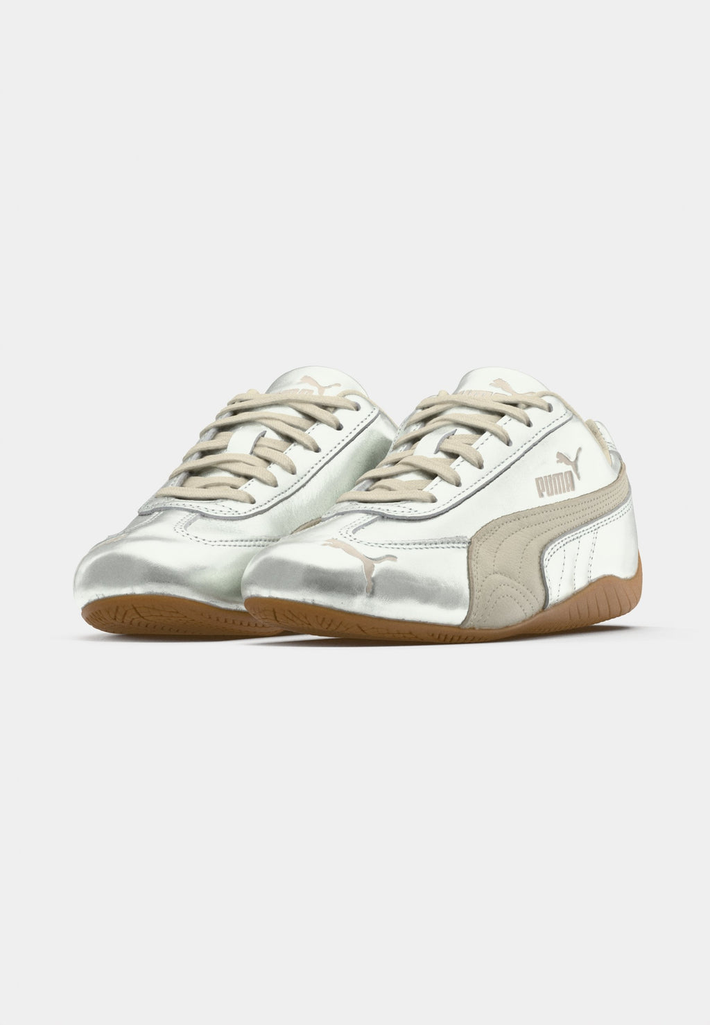 SPEEDCAT - Trainers - silver-coloured/alpine snow