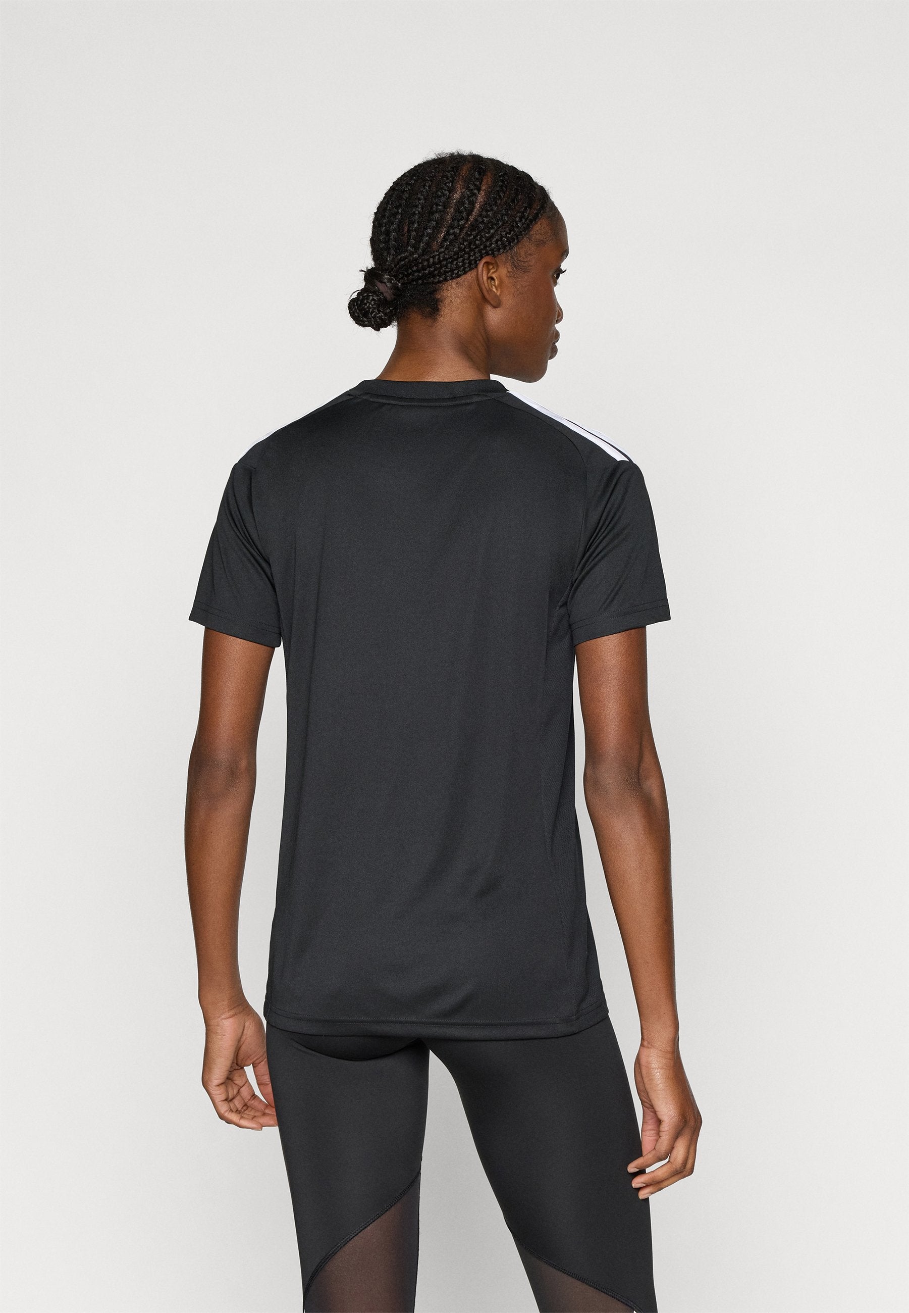 Print T-shirt - black/white