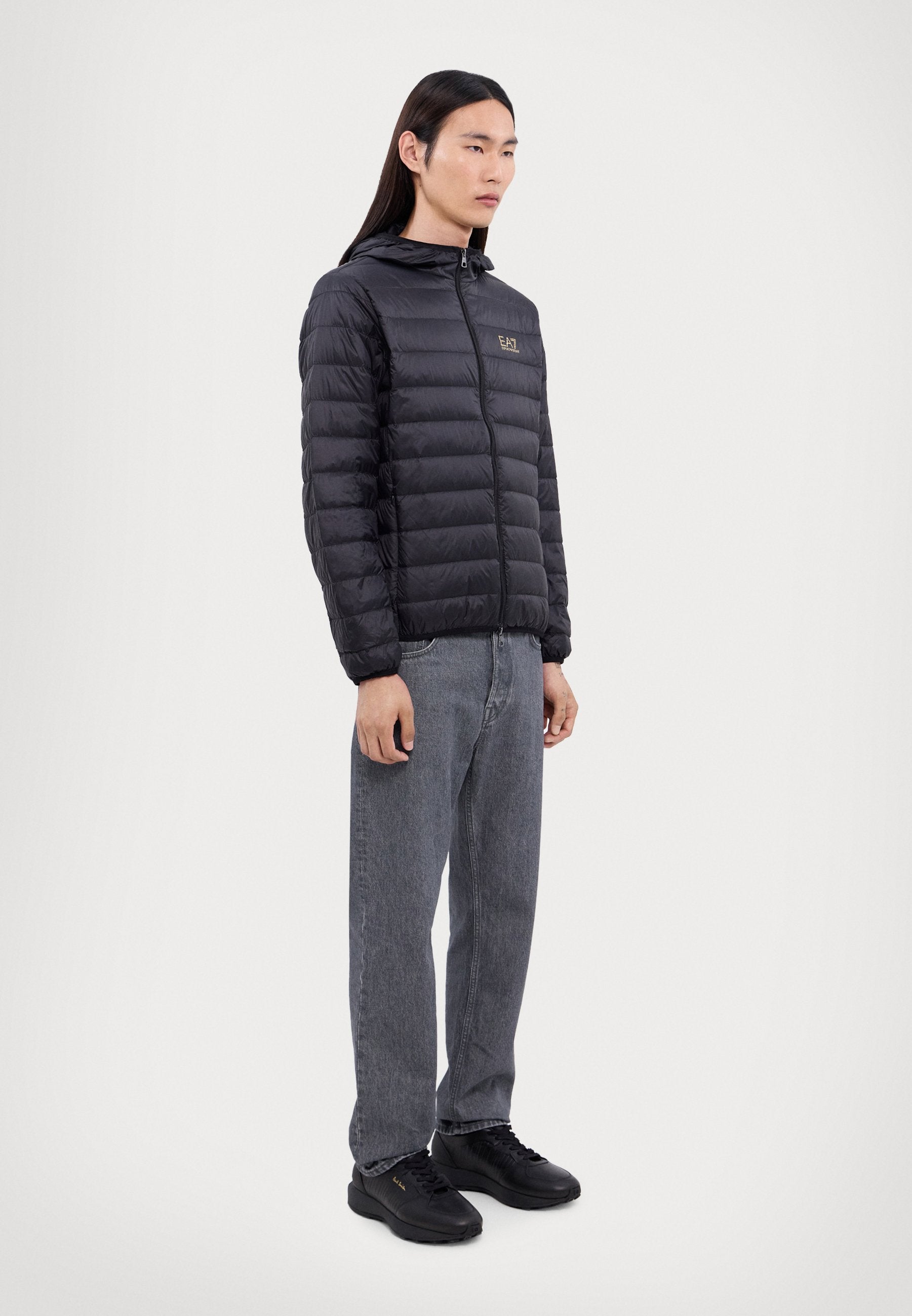 TRAIN CORE - Down jacket - black