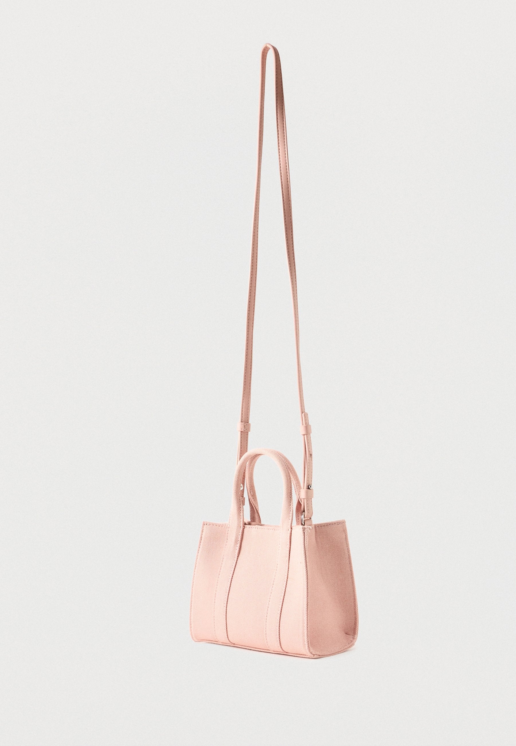 SQUARE MINI - Handbag - misty rose