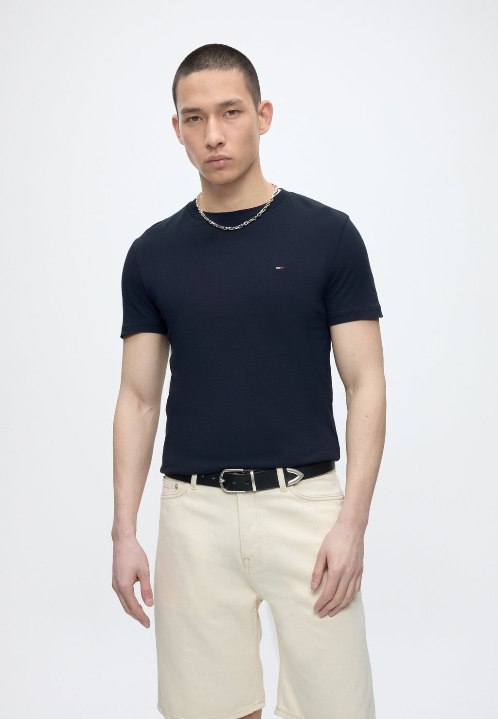SLIM TEE 2 PACK - Basic T-shirt - dark night navy / providence blue
