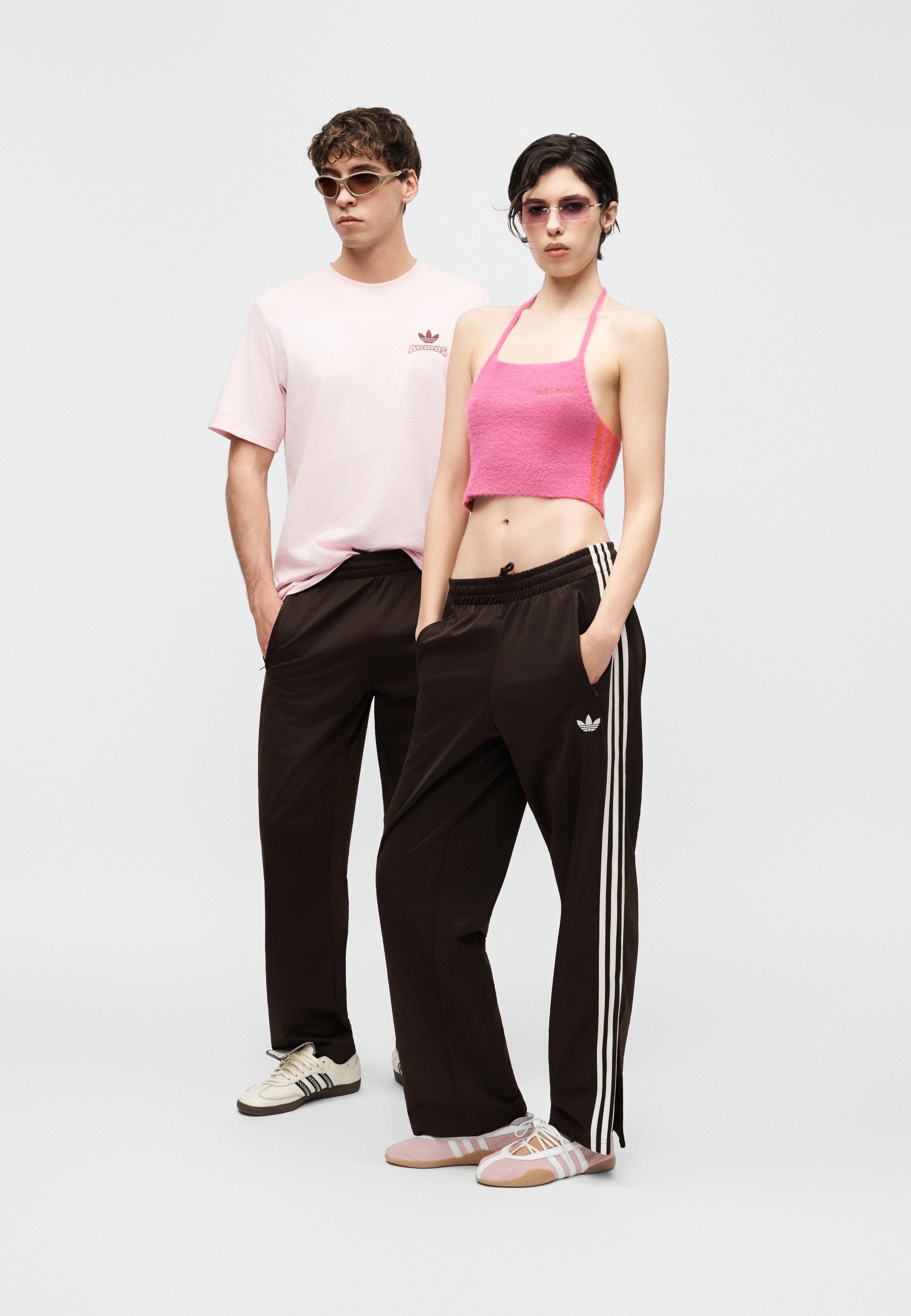 FIREBIRD TP - Tracksuit bottoms - aurora coffee/off-white