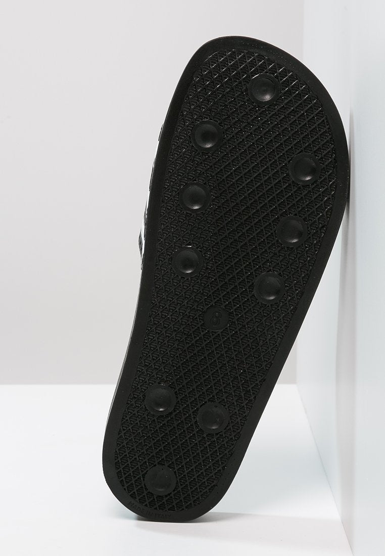 ADILETTE - Pool slides - black/white