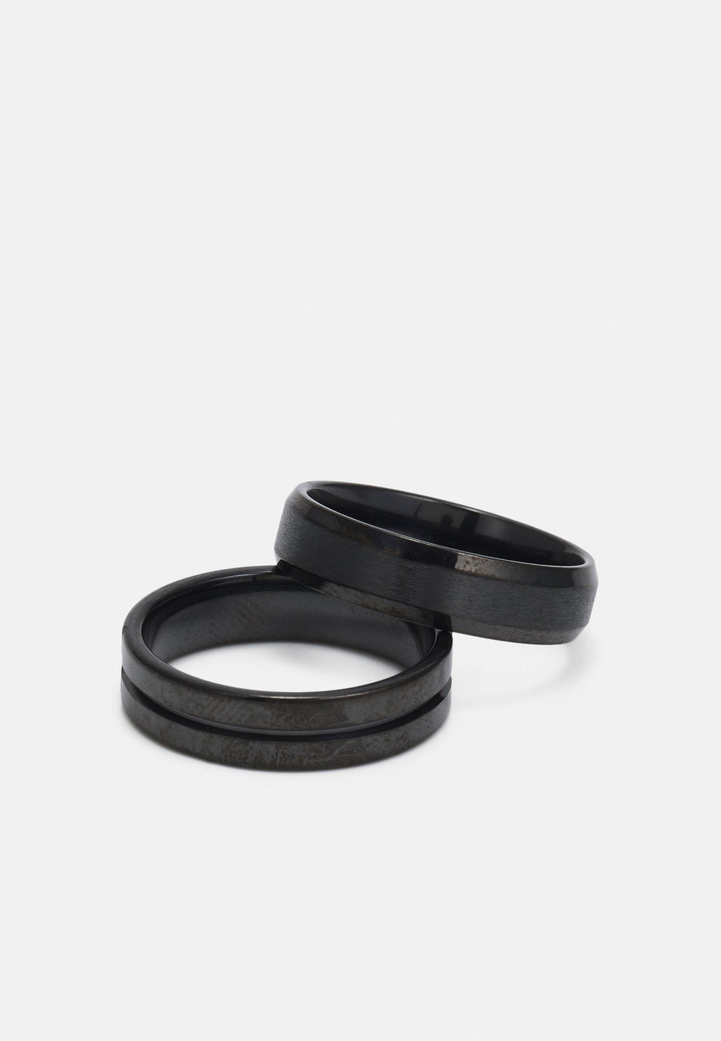 JACPLAIN MIX 5 PACK UNISEX - Ring - black