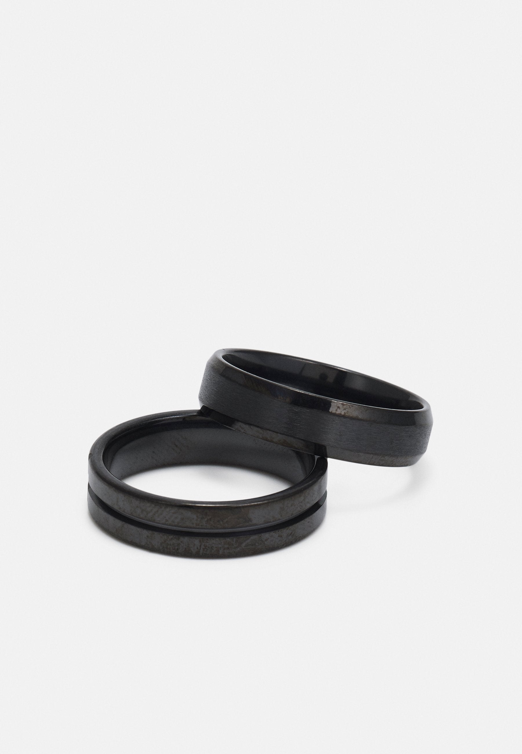 JACPLAIN MIX 5 PACK UNISEX - Ring - black
