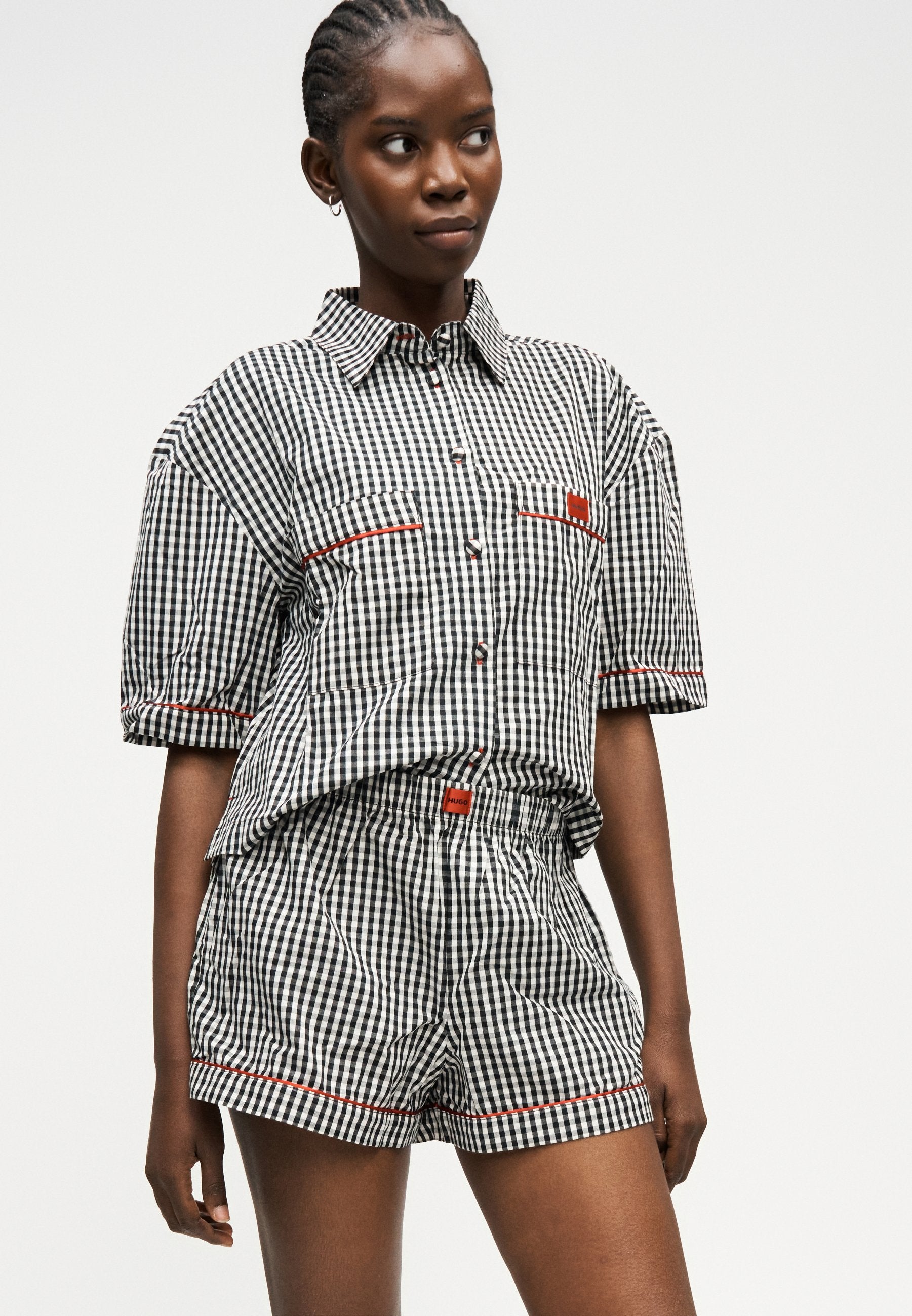 SHIRT - Pyjama top - open white