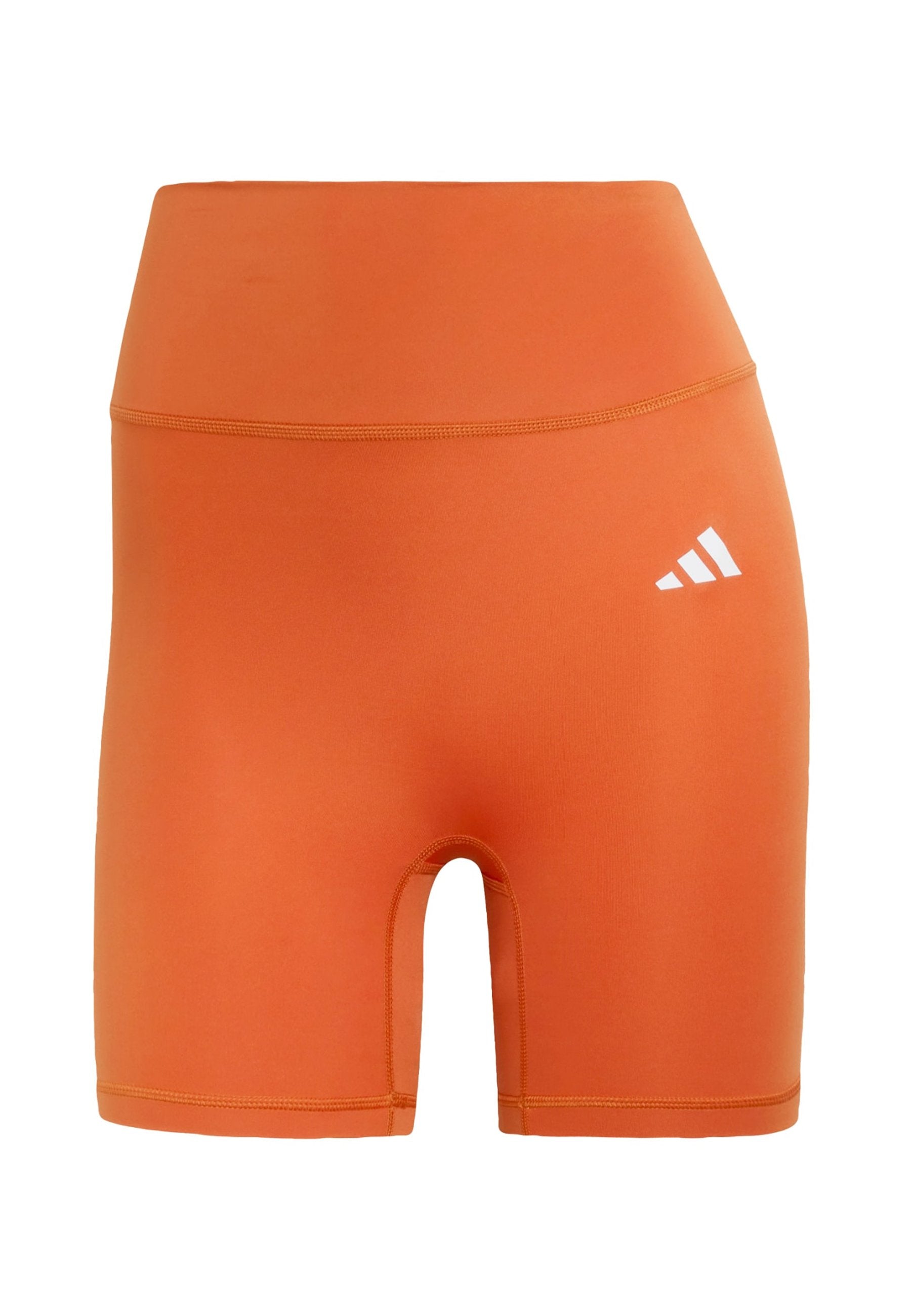 OPTIME ESSENTIALS WORKOUT SHORT LEGGINGS - Leggings - fox orange