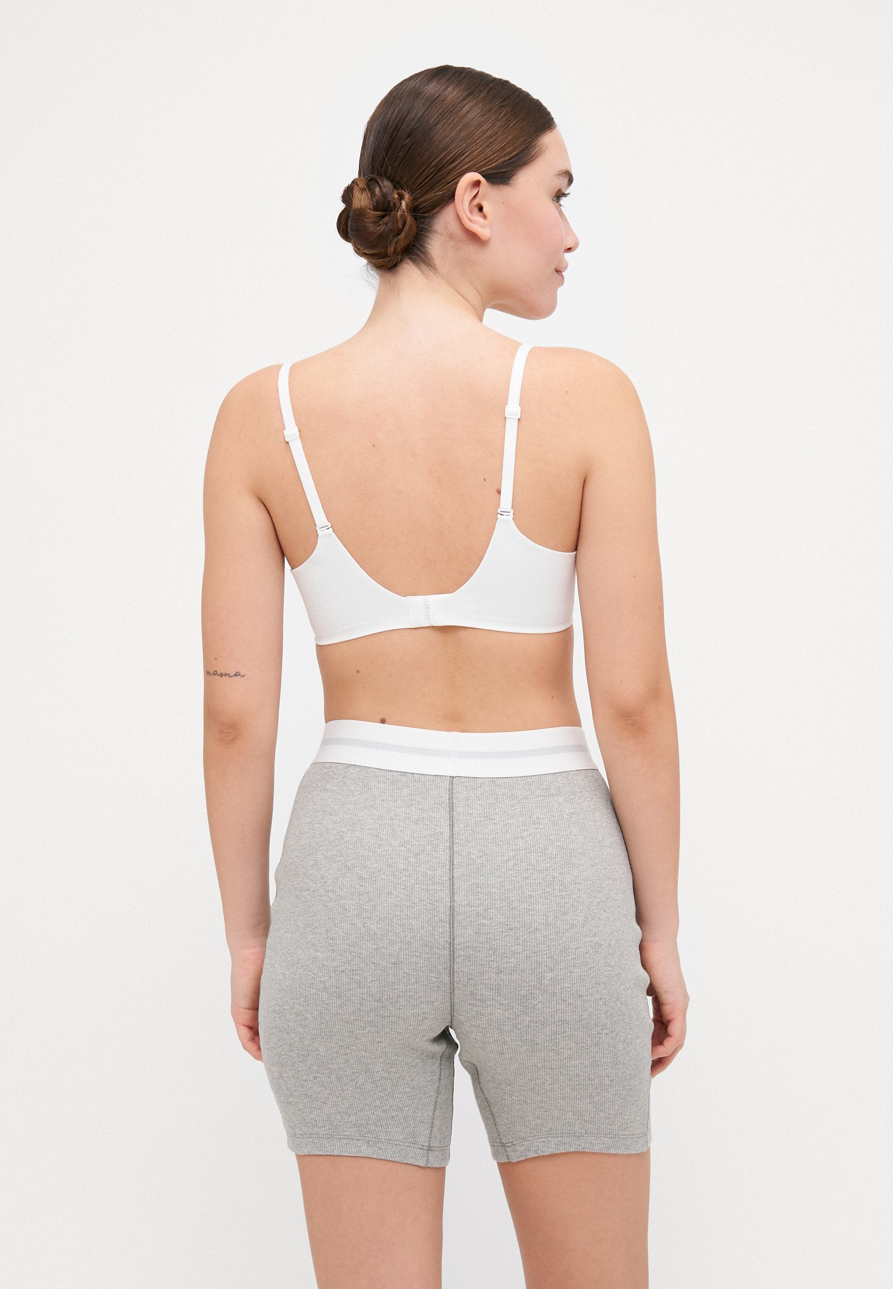 LIGHTLY LINED FULL COVERAGE PERFECTLY FIT - Underwired bra - white