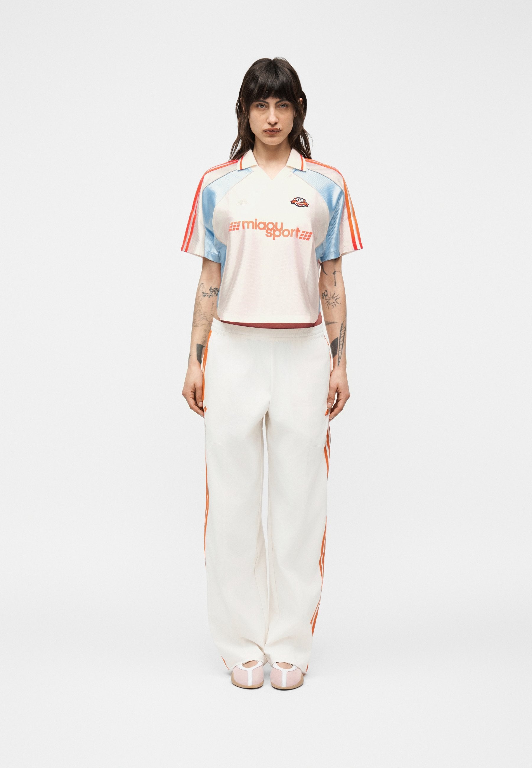 MIAOU - Print T-shirt - chalk white