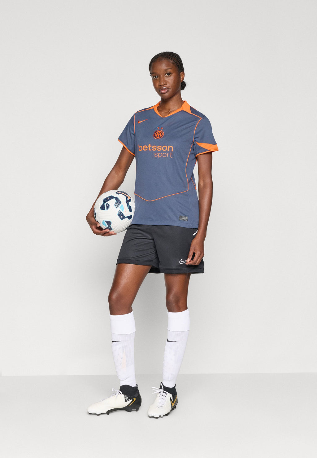 INTER - Club wear - thunder blue/safety orange