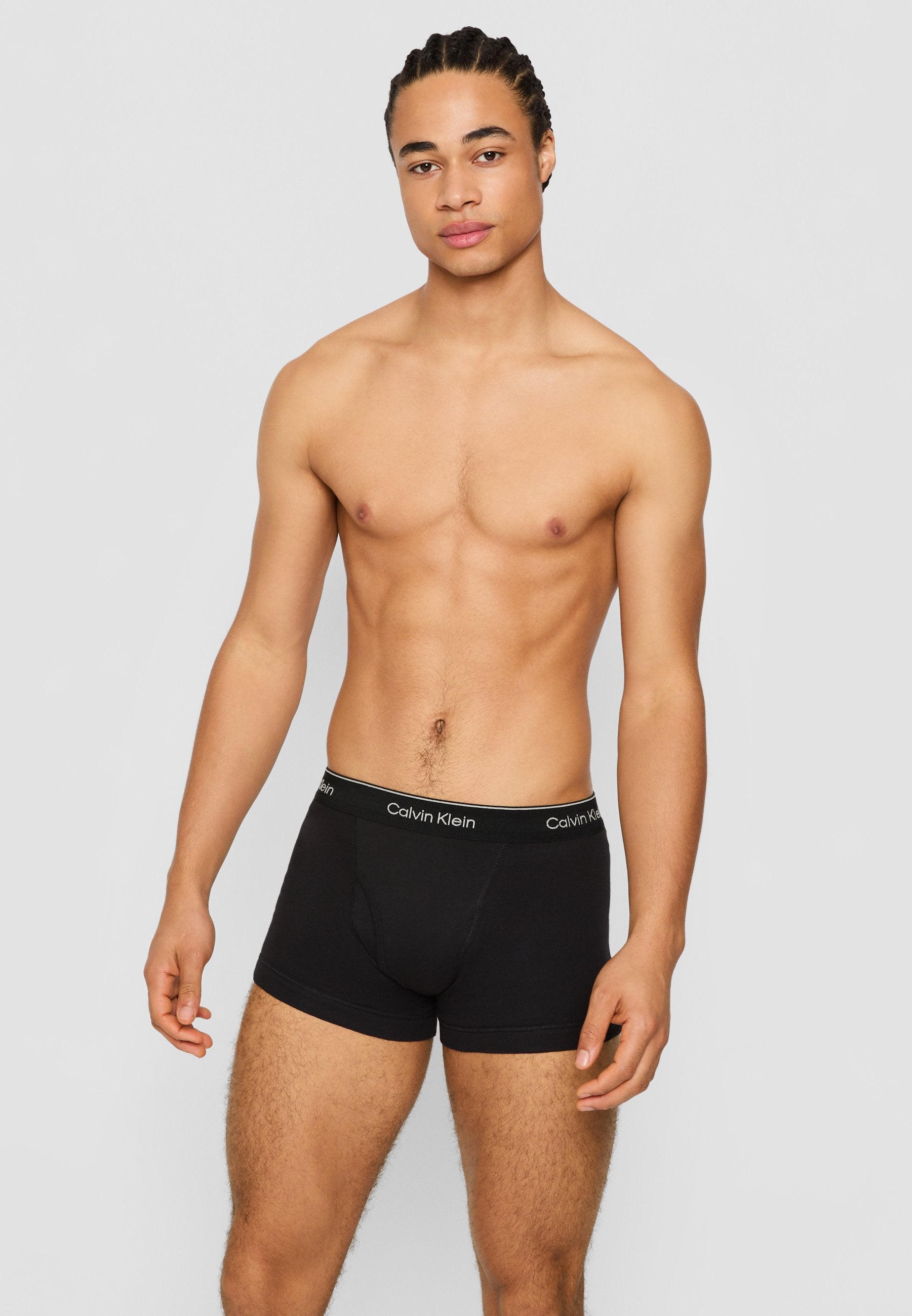 3'LÜ PAKET - Boxer - siyah/gri melanj/beyaz