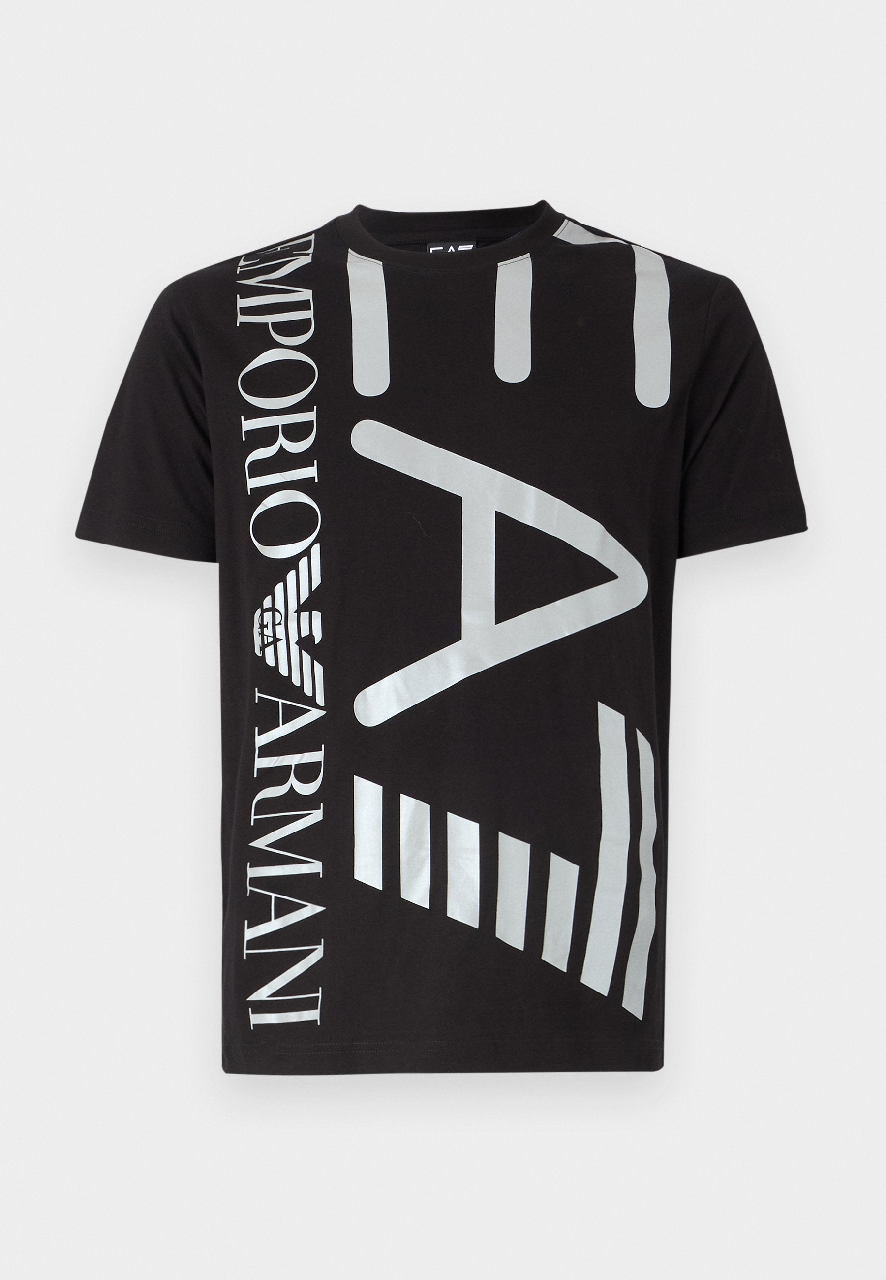 T-SHIRT SÉRIE LOGO TRAIN UNISEXE - T-shirt imprimé - black/silver