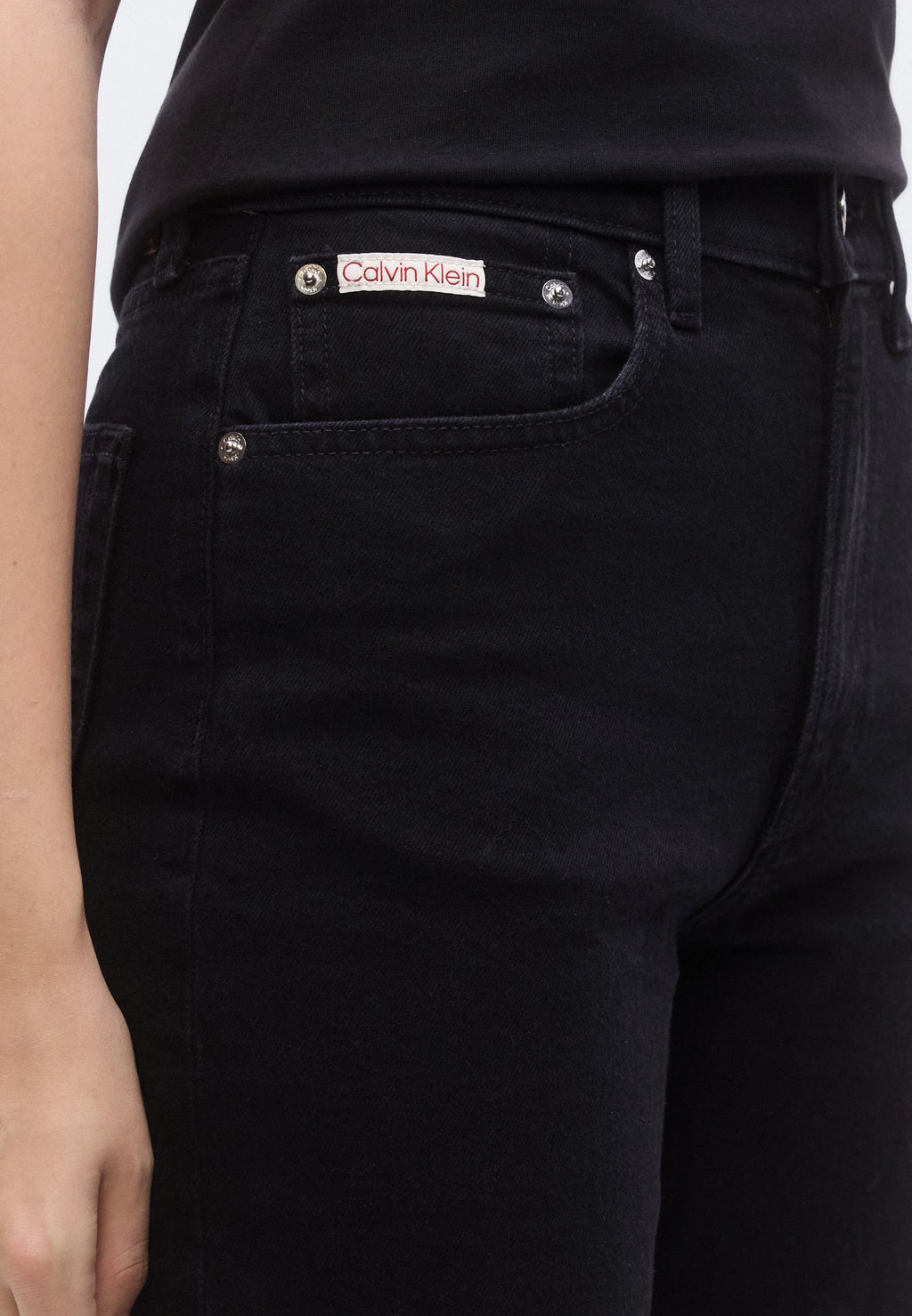 TAPER - Jeans Tapered Fit - soft black
