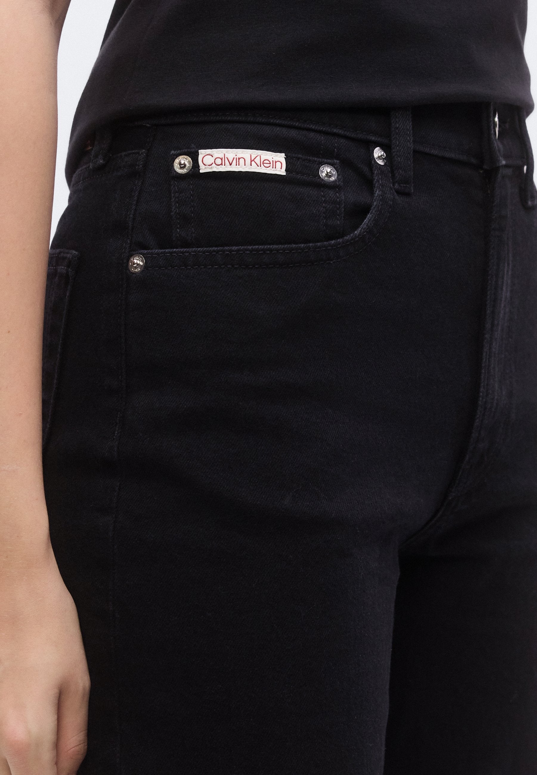 TAPER - Jeans Tapered Fit - soft black