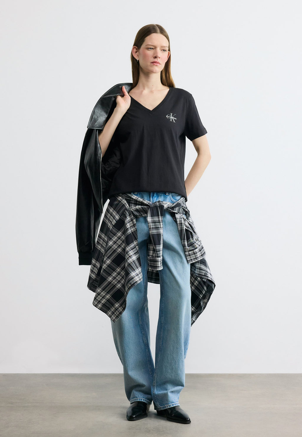 MONOLOGO TEE 2 PACK - Basic T-shirt - plein air/black