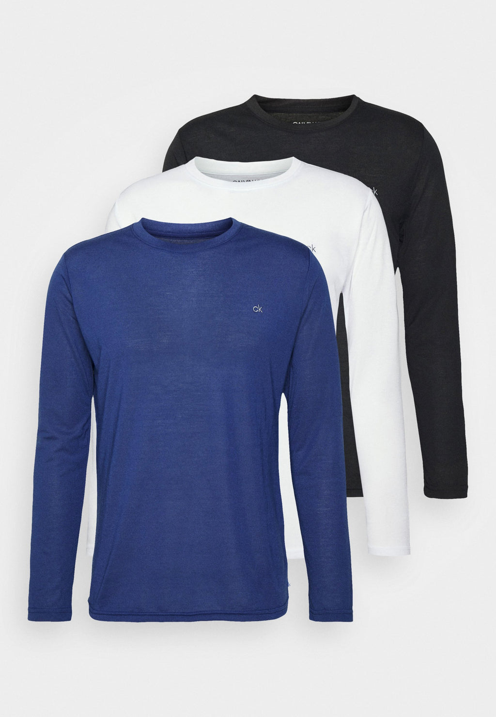 ASSORTED LONG SLEEVE 3 PACK - Long sleeved top - black/white/navy