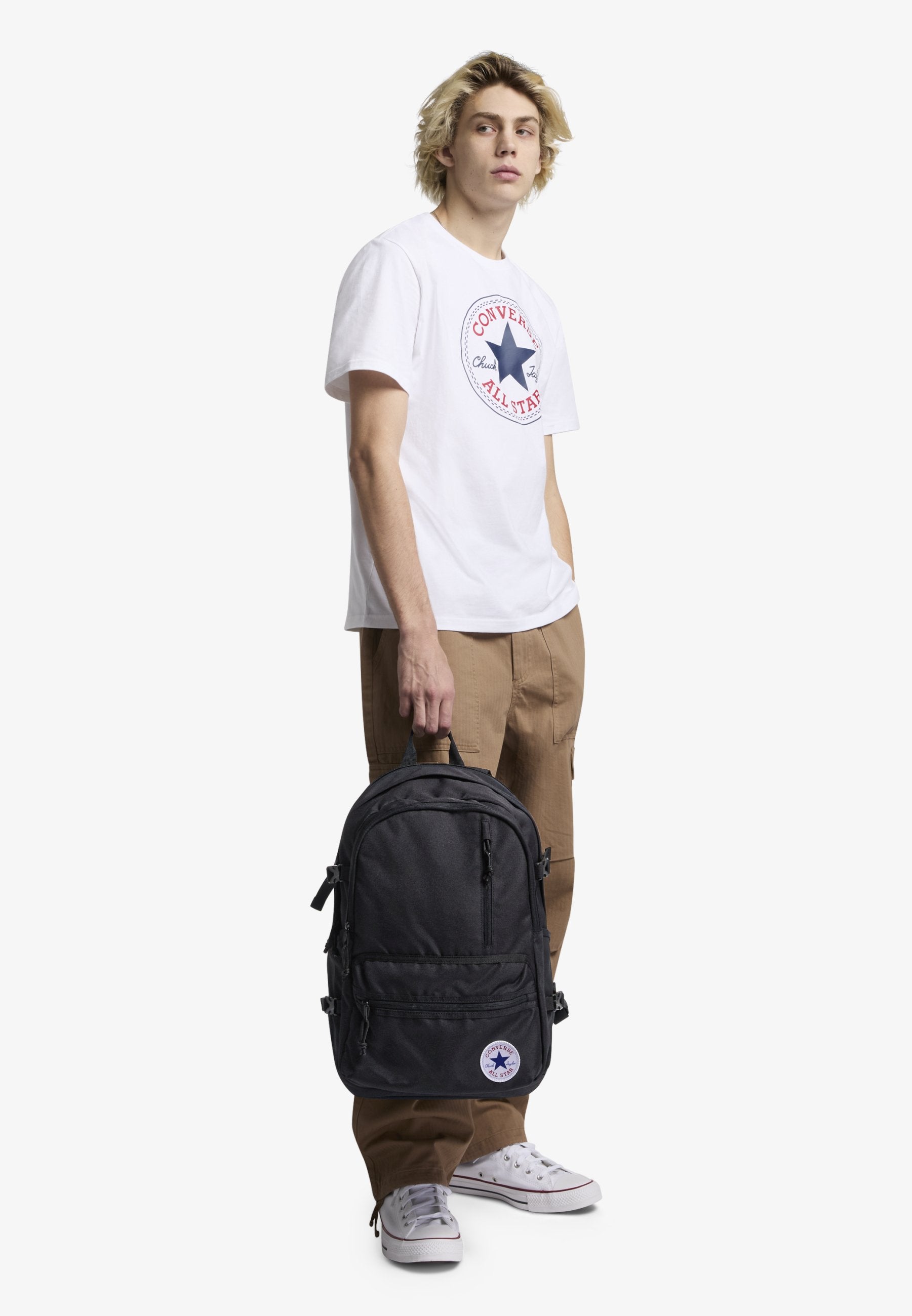 CAM STRAIGHT EDGE UNISEX - Rucksack - black