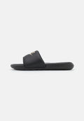 VICTORI ONE SLIDE UNISEX - Mules - noir/or métallisé