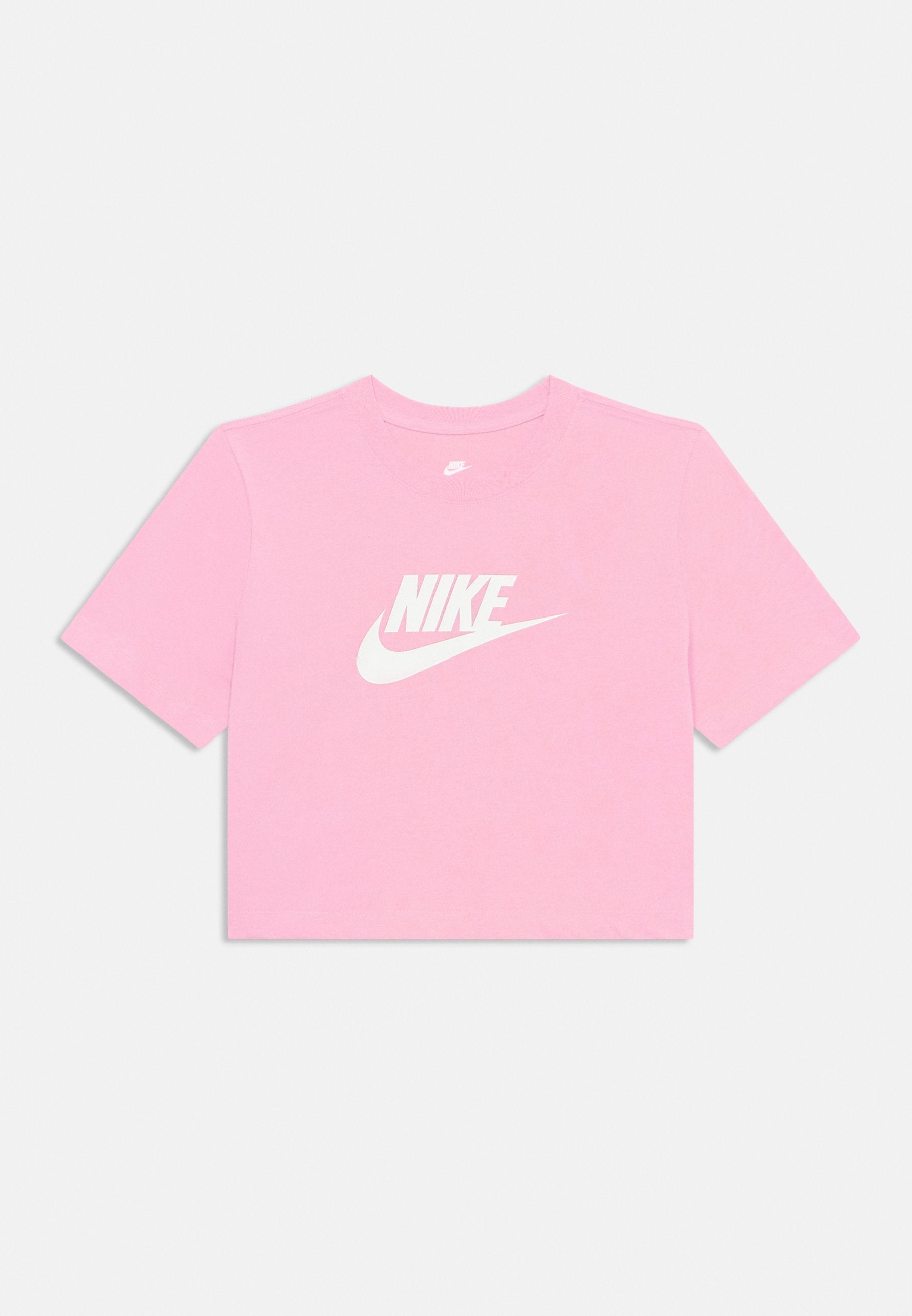 تي شيرت مطبوع TEE CROP FUTURA - وردي