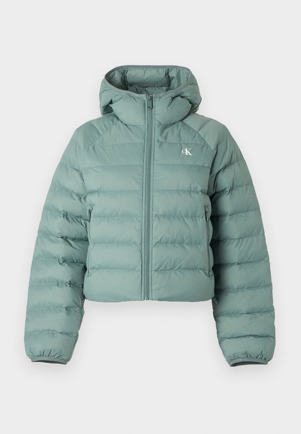 LIGHTWEIGHT QUILTED JACKET PACKA - Light jacket - autumn green