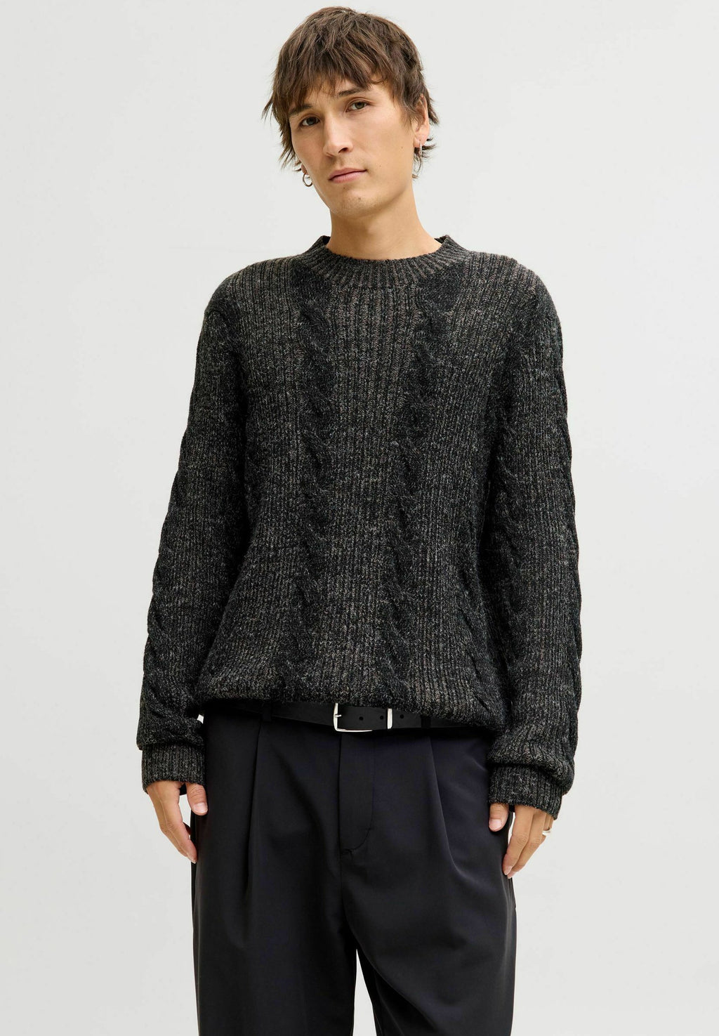 Knitted Knitted - Jumper - chocolate brown