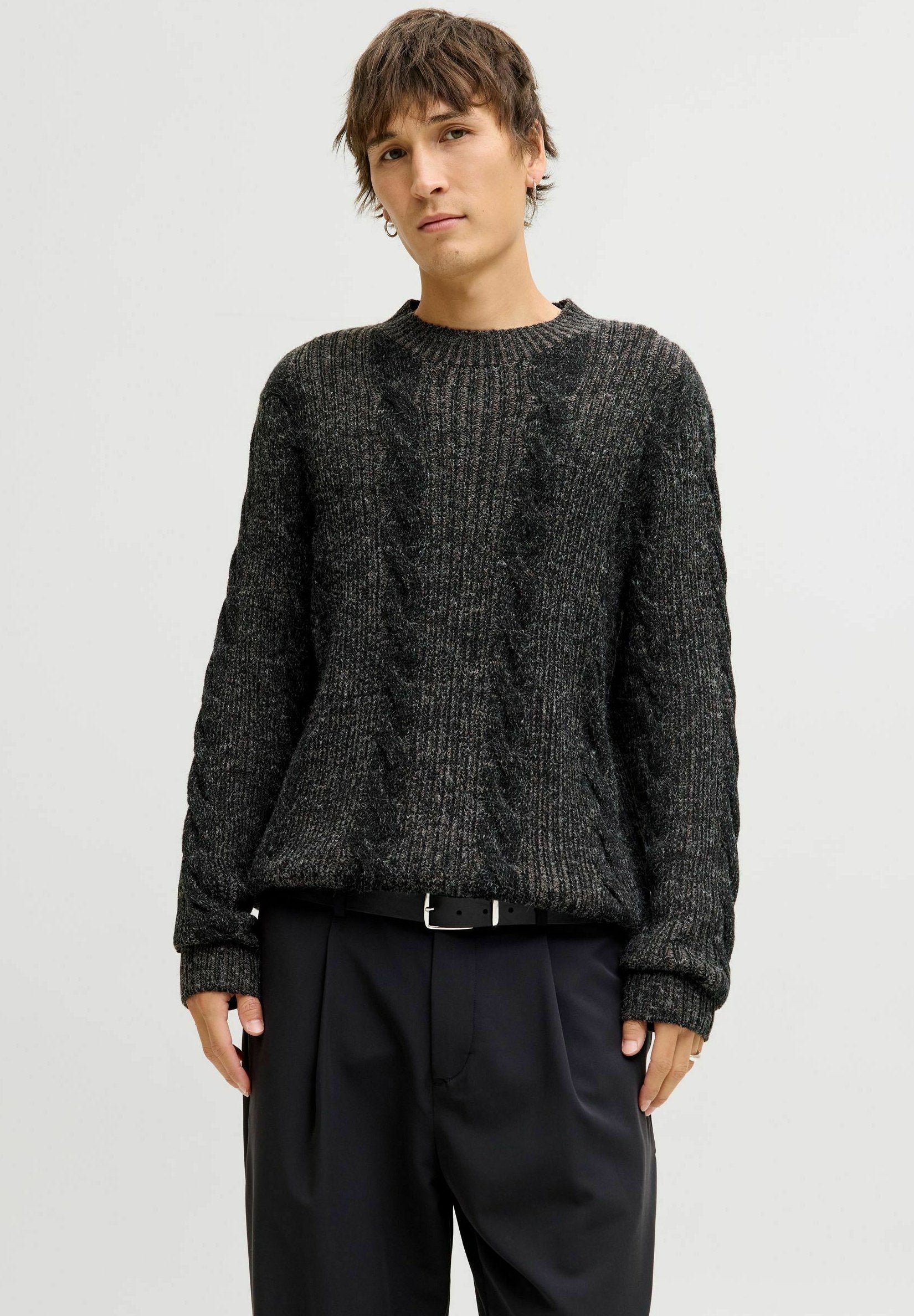 Knitted Knitted - Jumper - chocolate brown