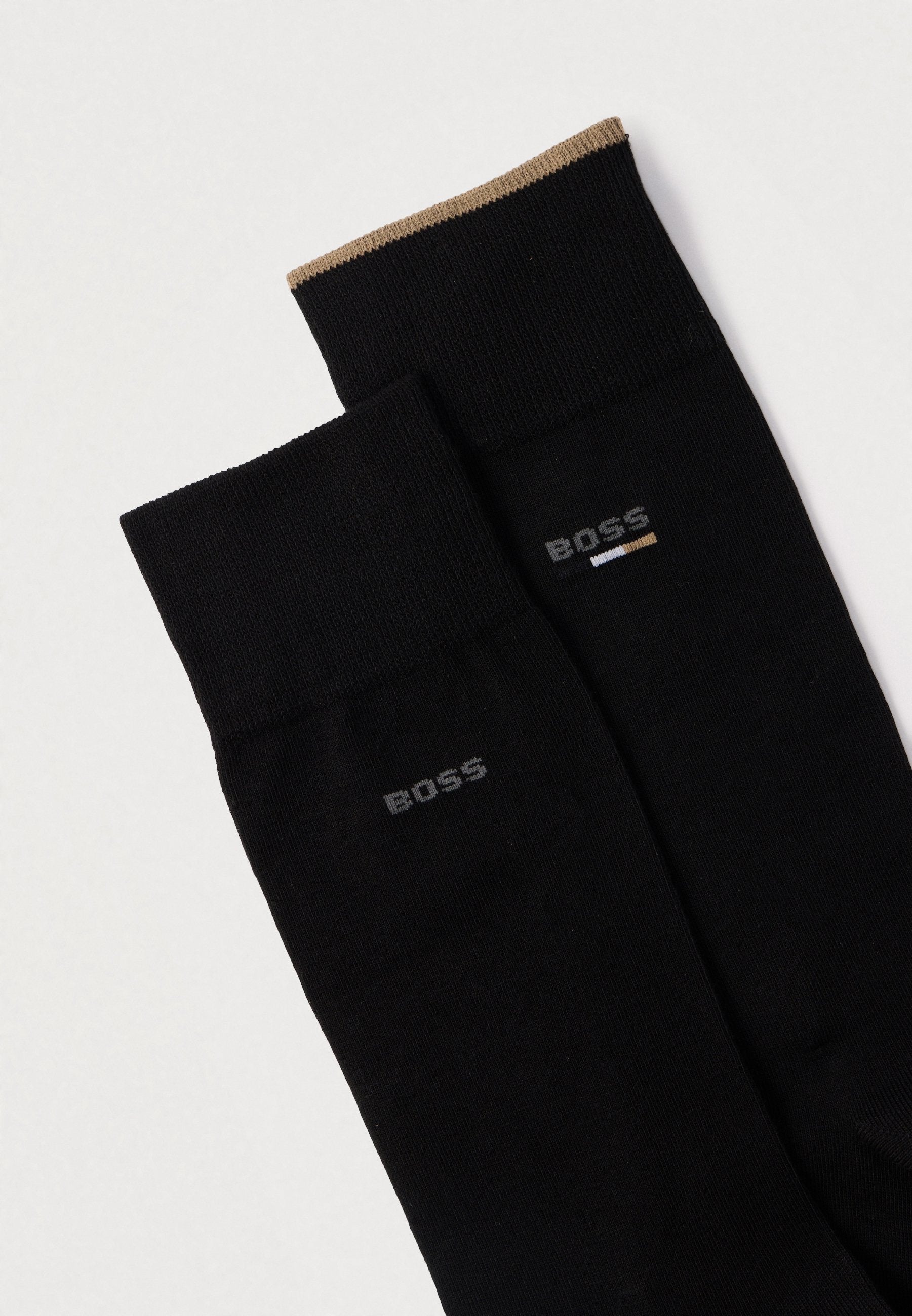 ICONIC LOGO 2 PACK - Socks - black