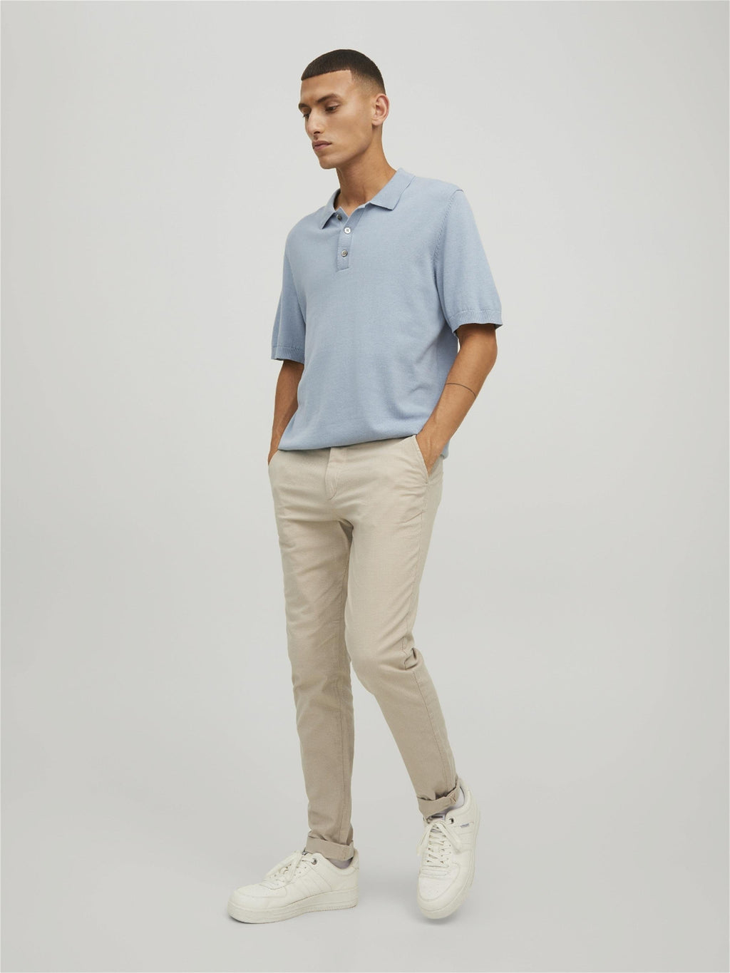 JPSTMARCO FURY - Chinos - Beige