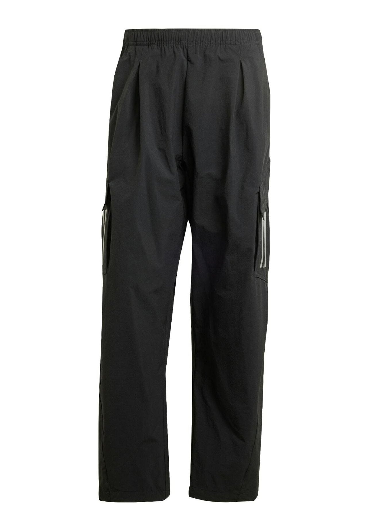 AMG PETRONAS FORMULA ONE MECHANICS LOOSE - Cargo trousers - black   reflective silver