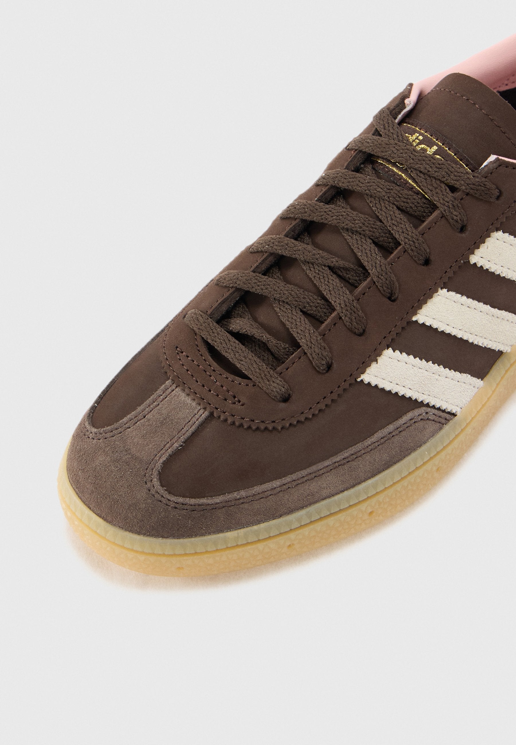 HANDBALL SPEZIAL UNISEX - Baskets basses - dark brown/alumina/wonder mauve