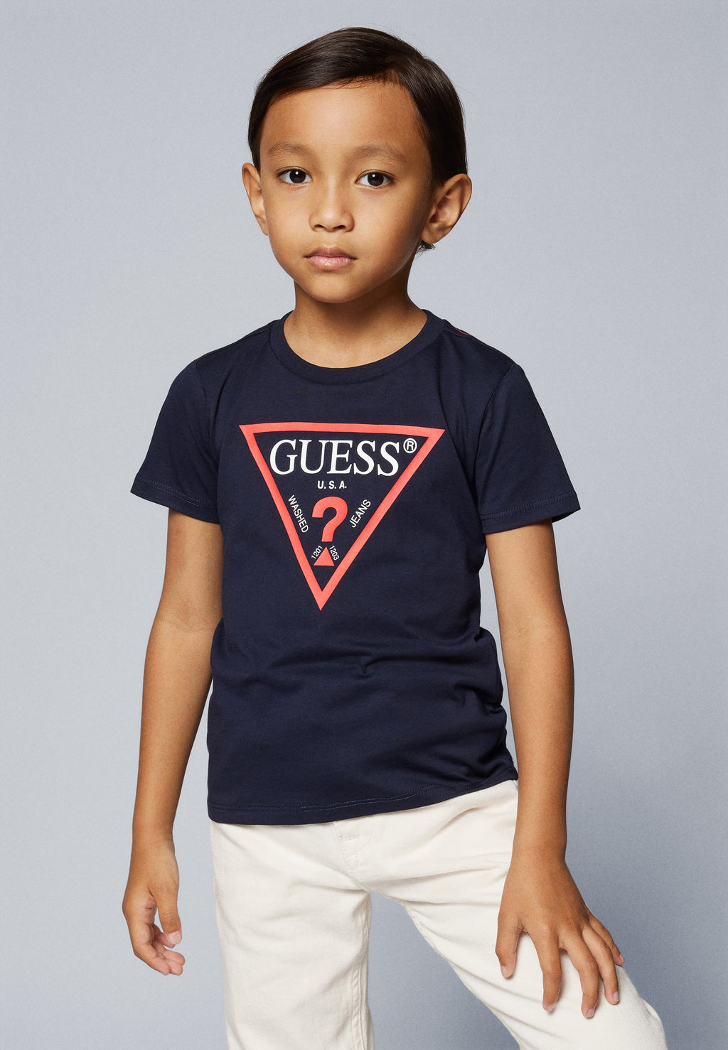 GARÇON ENFANT EN BAS ÂGE - T-shirt imprimé - bleu intelligent