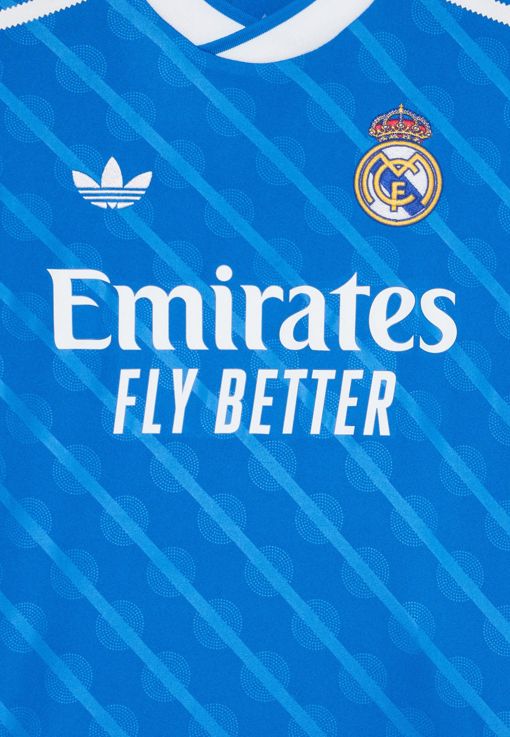قميص كرة القدم REAL MADRID 25/26 THIRD KIDS UNISEX - أزرق طائر