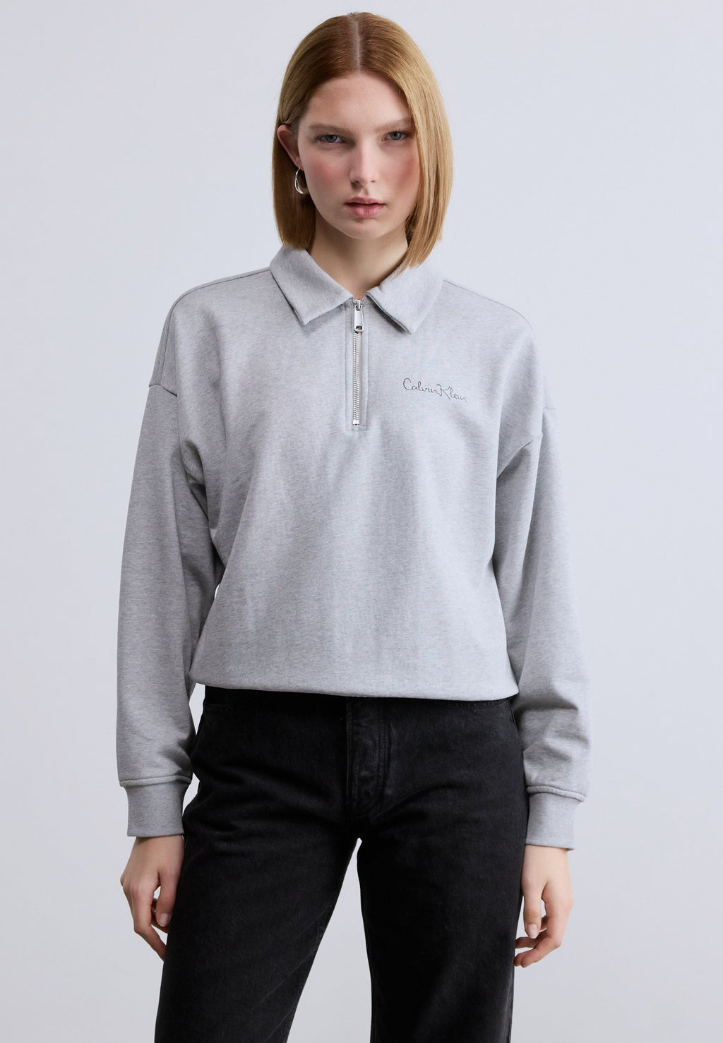 GRAPHIC - Sweatshirt - history grey heather