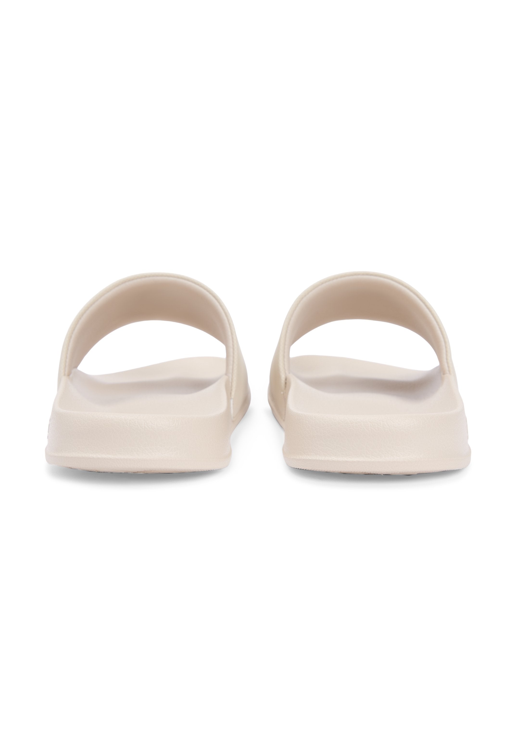 LOGO TEXTURED POOL SLIDES - Pool slides - classic beige