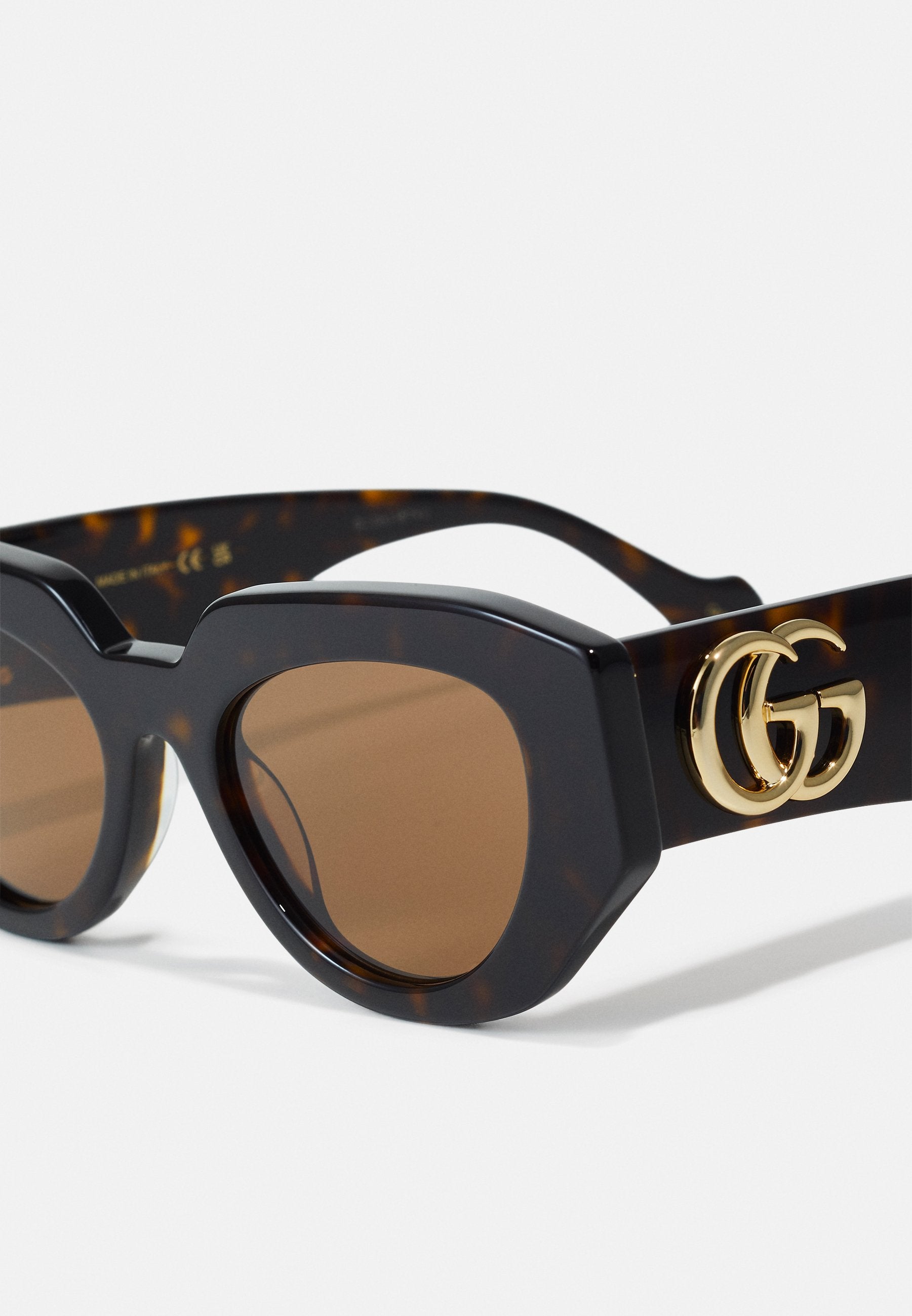 GEOMETRICAL/DIRECTIONAL - Sunglasses - havana brown