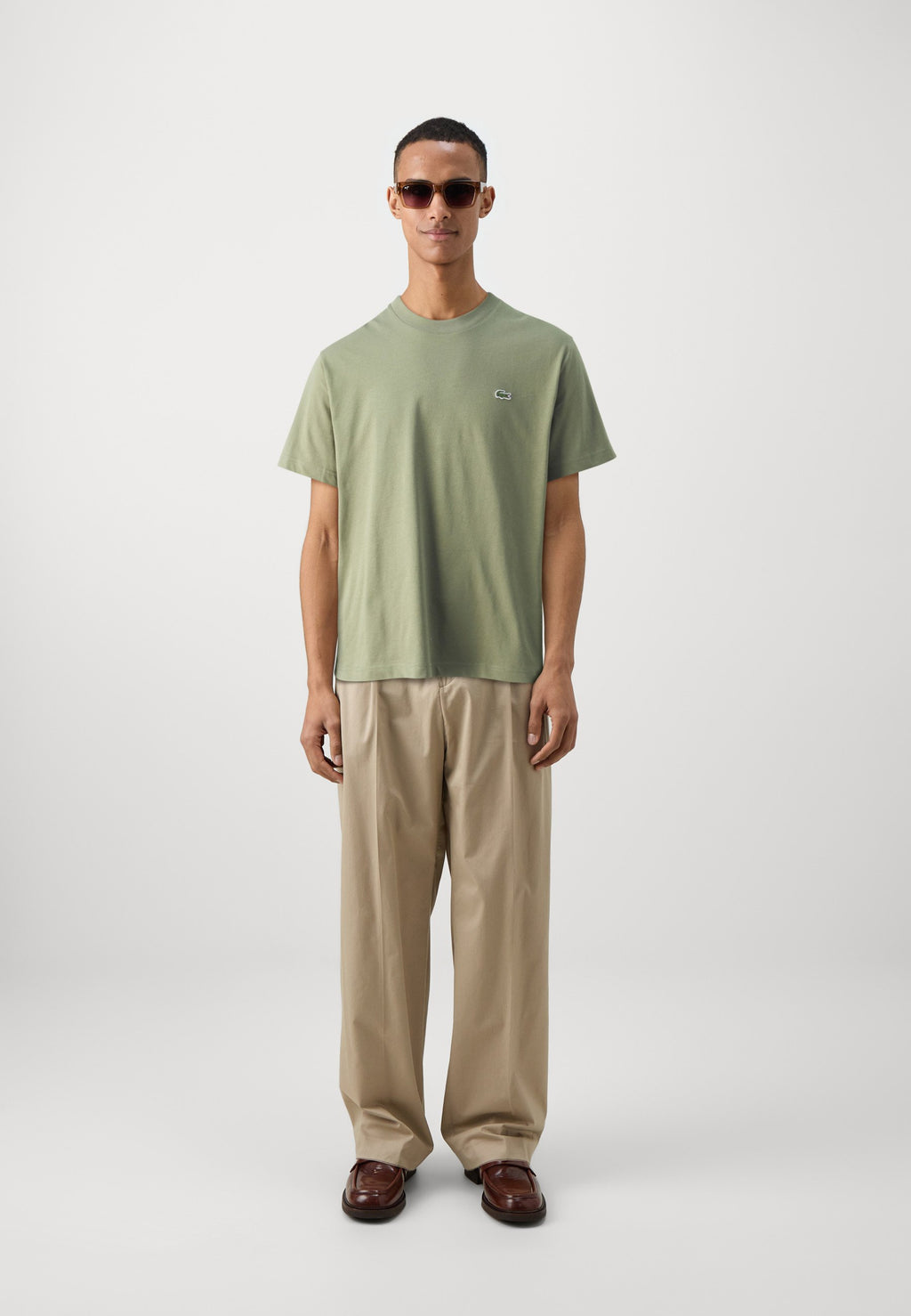 Basic T-shirt - khaki