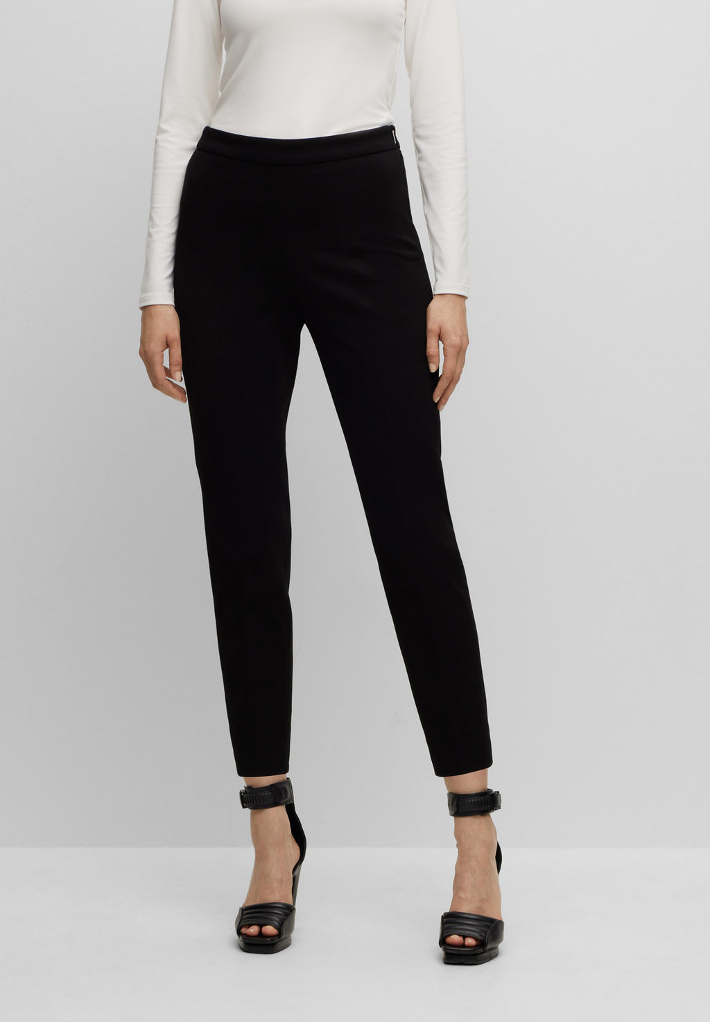 TILUNARA - Trousers - black
