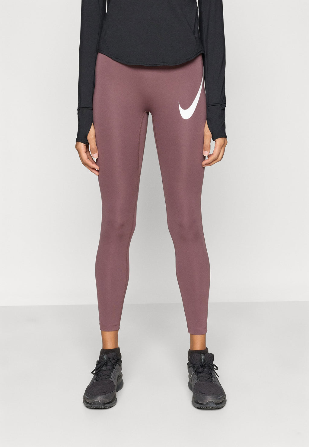 TEMPO - Running tights - tattoo/reflective silver-coloured/white