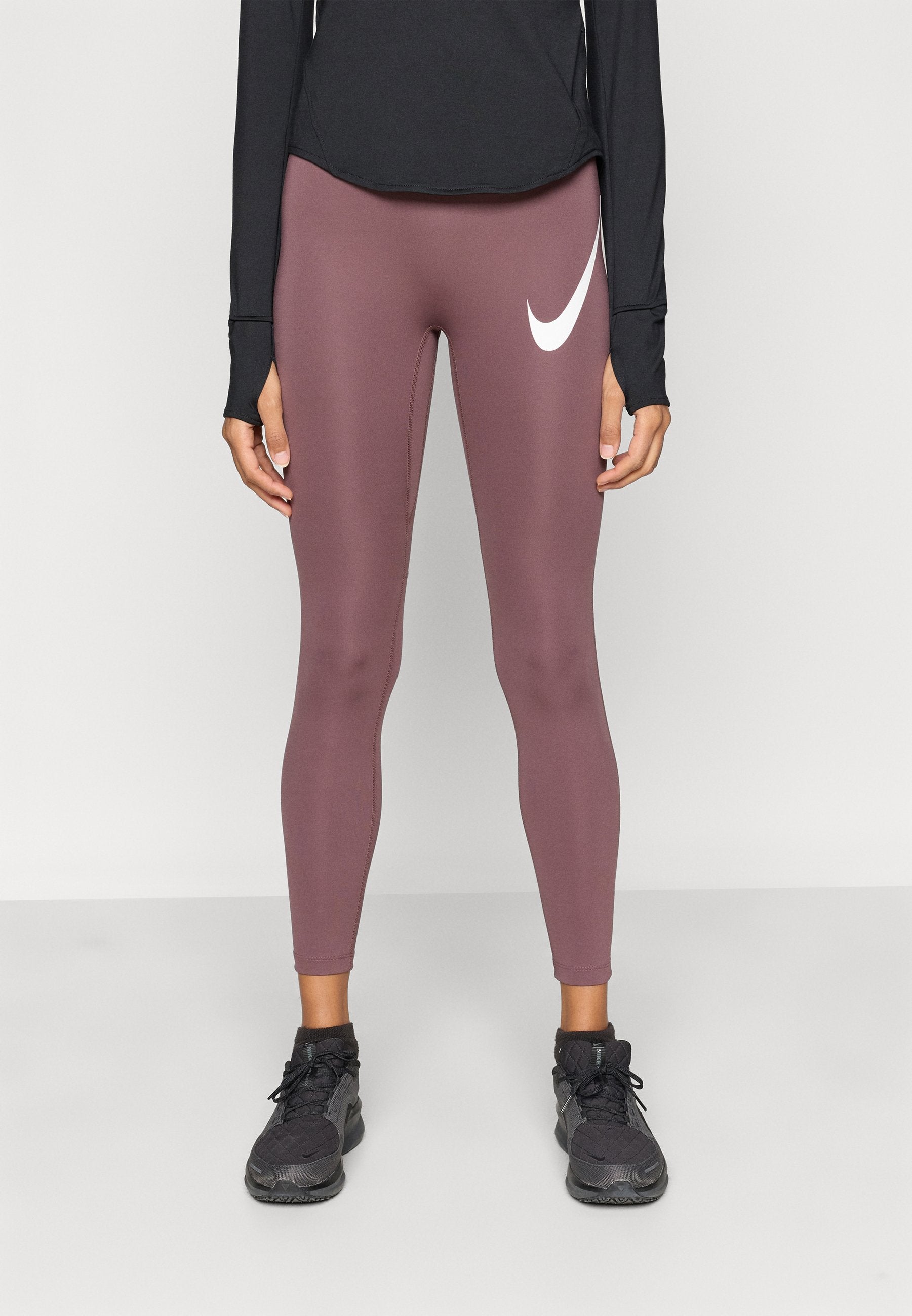 TEMPO - Running tights - tattoo/reflective silver-coloured/white