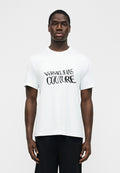 LOGO LIQUIFY - Print T-shirt - white