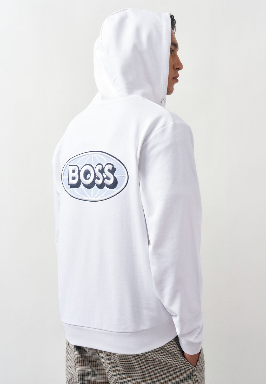 UNISEX - Zip-up sweatshirt - white