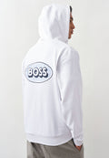 UNISEX - Zip-up sweatshirt - white