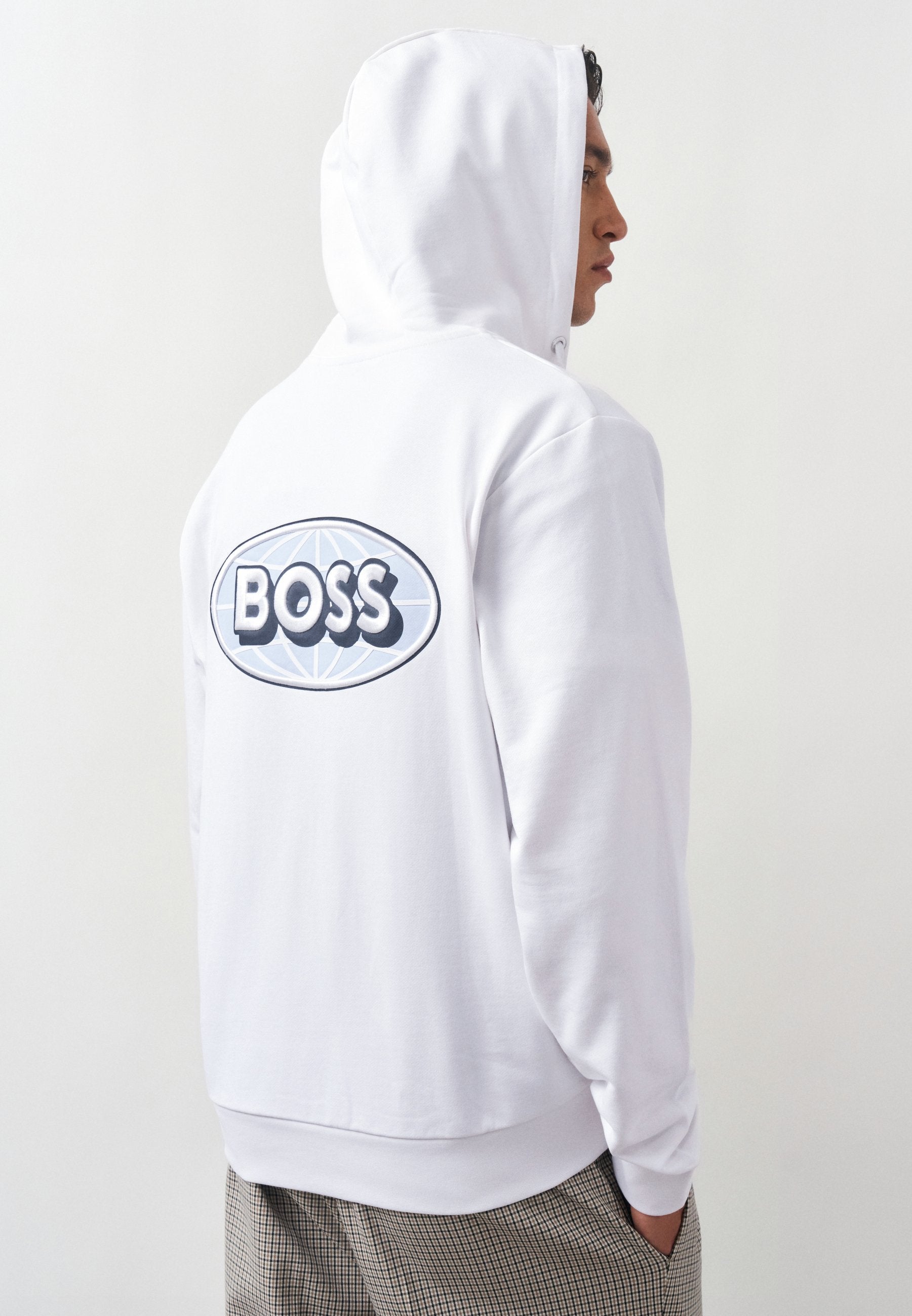 UNISEX - Zip-up sweatshirt - white